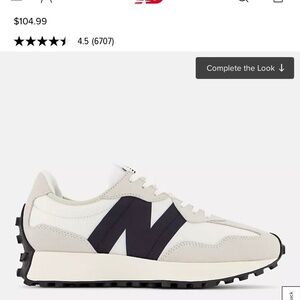 New Balance 327 Sneakers man’s size 8 woman size 9.5 new